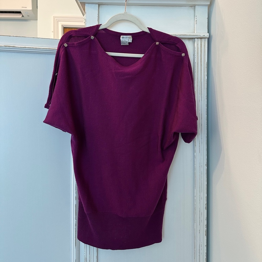 W by Worth purple dress